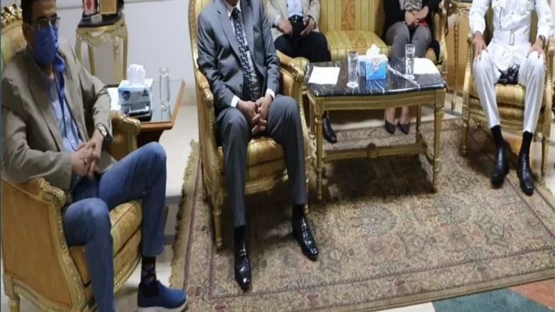 فودة يعقد مؤتمرا تنسيقيا مع الجهات التنفيذية والامنية