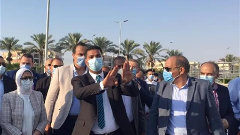 استعدادا للتأمين الشامل.. وزيرة الصحة تبدأ زيارتها للإسماعيلية بتفقد المستشفى العام