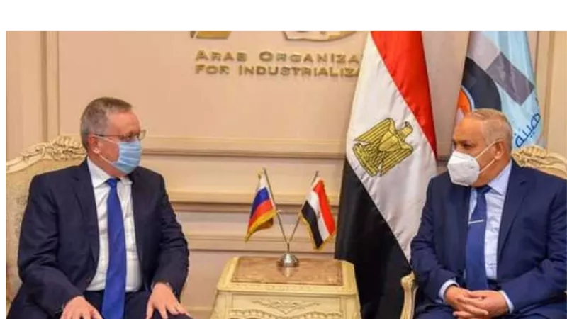 تنشيط التعاون الروسي المصري في المجال الصناعي