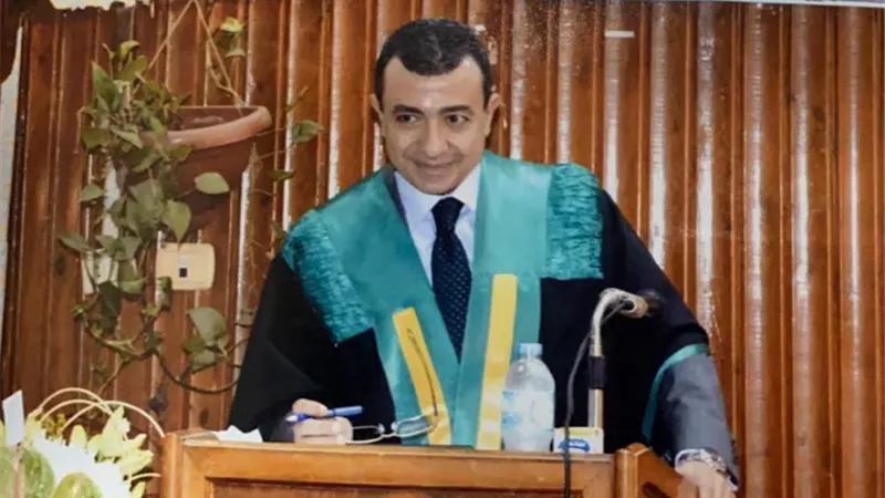 المستشار طارق ابو زيد يحصل على الدكتوراه في حقوق الانسان البيئية