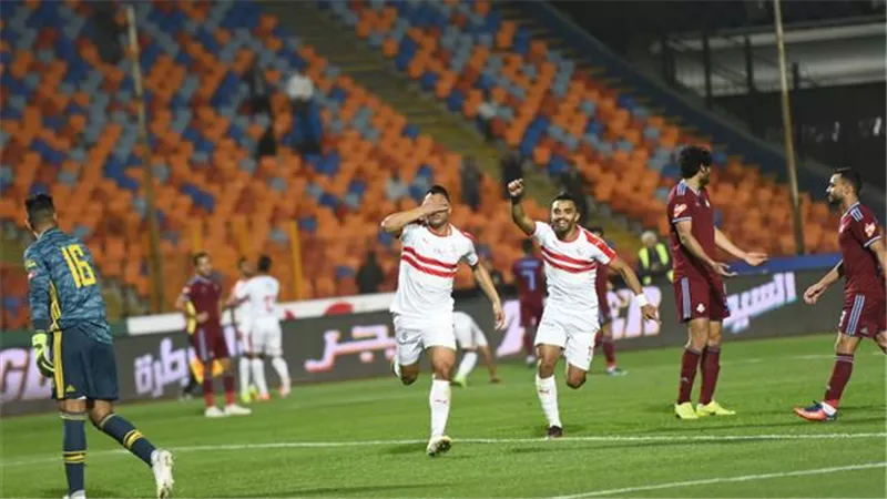 الزمالك ينهى الشوط الأول متقدما بهدف امام بيراميدز