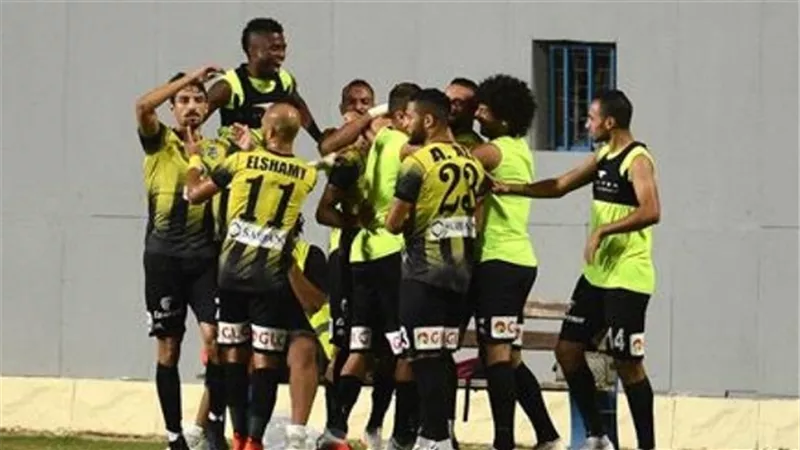 ذذئاب الجبل يتقدم بهدف ادواردو امام المصرى البورسعيدى