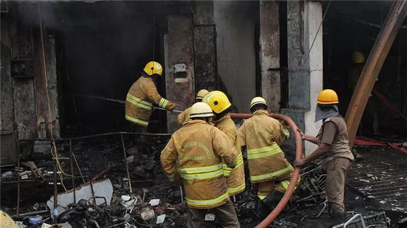 حريق في مصنع هندي للألعاب النارية يوقع قتلى