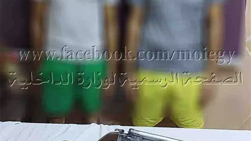 ضبط كمية من مخدر الأستروكس وسلاح نارى بالقاهرة