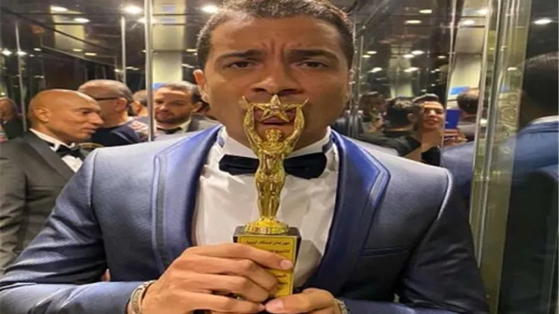 أول تعليق من حسن شاكوش بعد تكريمه فى مهرجان الأوسكار الليبي بتونس