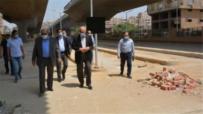 إزالة تعديات على 48 فدانا جنوب الجيزة