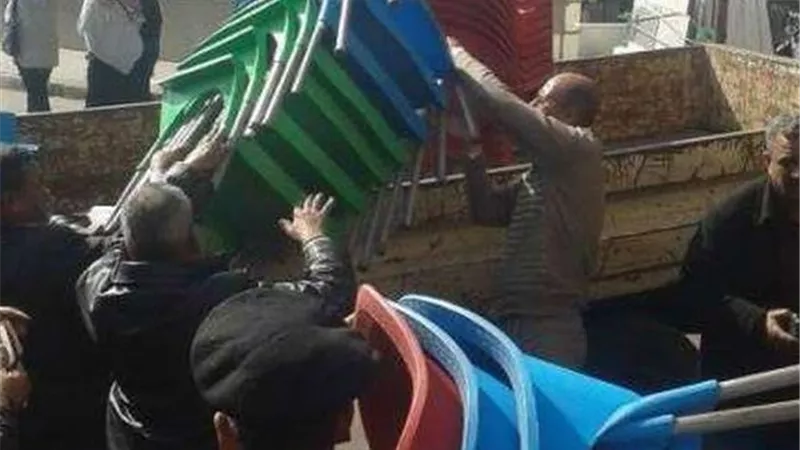 حملة مسائية مفاجئة لحى المنتزة اول
