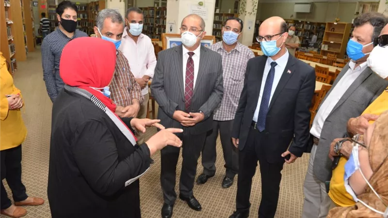 جامعة أسيوط تُعلن عن تشغيل مكتبات الكليات بثلث طاقاتها الاستيعابية