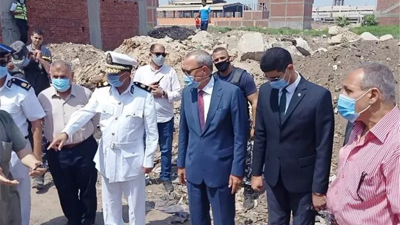 حملة مكبرة لازالة مبان مخالفة بشرق وغرب شبرا الخيمة