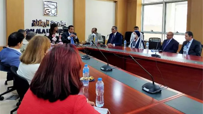 غالب: جامعة الجلالة أحدى الجامعات الأهلية وبها أحدث المنظومات التكنولوجية فى بالعالم.. بالصور