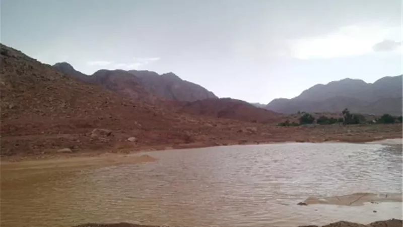 سيول الخير تعود إلى كاترين وتملأ البحيرات الجبلية بدون خسائر