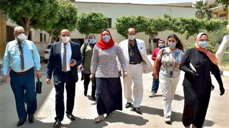 تدريبات عملية بكلية السياحه فى بنى سويف.. بالصور