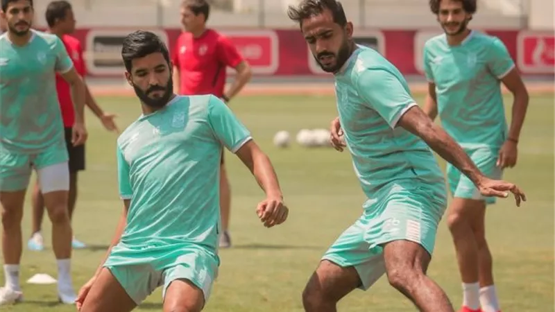 تواجد جمعة كهربا فى مران الأهلى استعدادًا للإسماعيلى