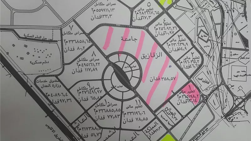 تجهيز مرافق جامعة الزقازيق الأهلية بالعاشر