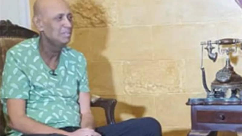أوا ظهور لـ جمال يوسف بعد اصابة بسرطان البلعوم.. صور