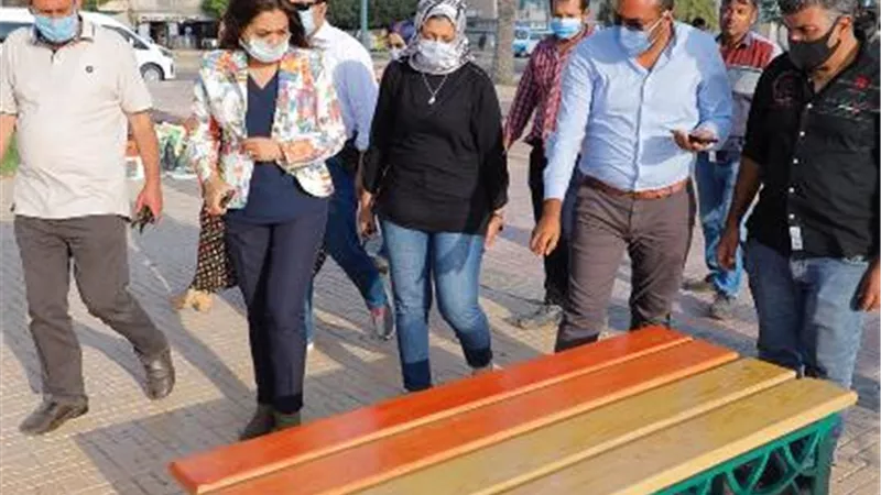 محافظ دمياط تتفقد تطوير كورنيش النيل.صور