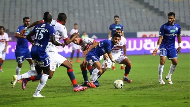 الزمالك فى مواجهة قوية الليلة امام سموحة