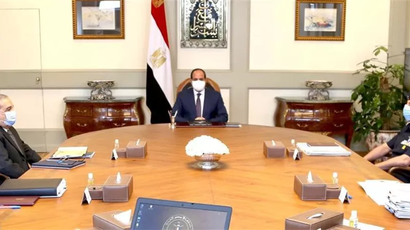 السيسي يتابع الموقف التنفيذي لمشروع 