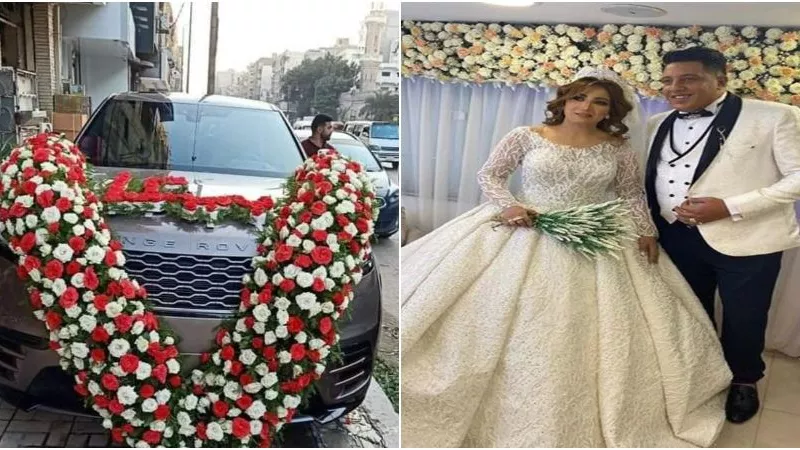 حمو بيكا يكشف سعر سيارة حفل زفافه .. صور