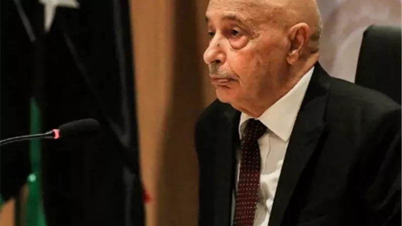عقيلة صالح: الجيش الليبى ملتزم بوقف إطلاق النار