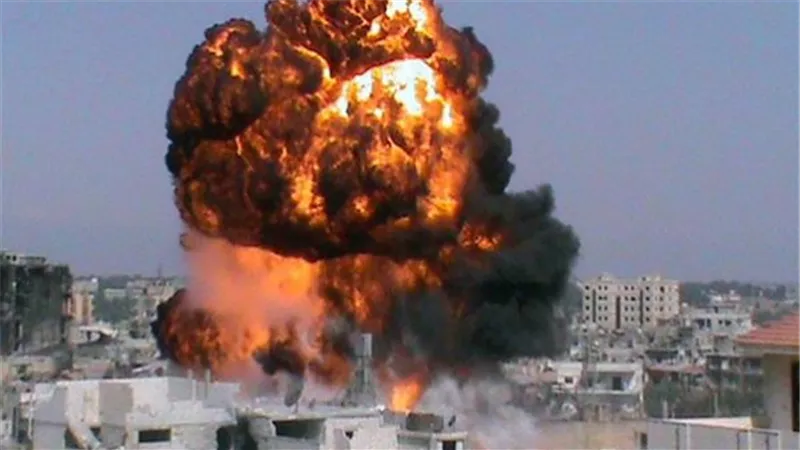 انفجار في محطة للغاز بمنطقة باتيس حبيل البرق جنوبي اليمن وأنباء عن قتلى وجرحى