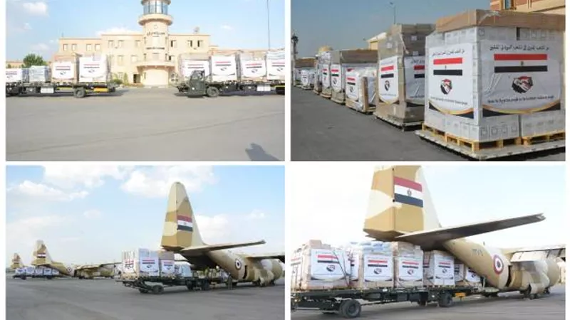 بالفيديو.. مصر تواصل تكثيف رحلات الجسر الجوى لتقديم الدعم لمتضررى السيول بالسودان الشقيقة