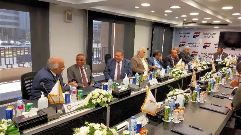 إعلان الأحزاب المشاركة بالقائمة الوطنية من أجل مصر لخوض انتخابات النواب