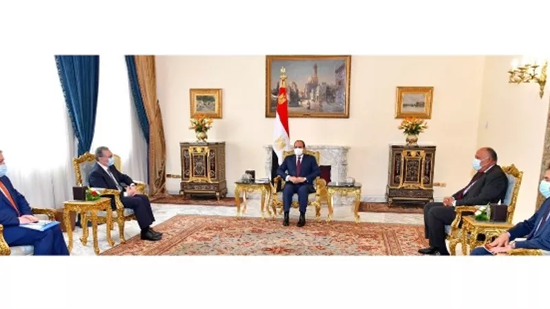 السيسي يبحث تطورات الاوضاع في ليبيا وسوريا ولبنان والقضية الفلسطينية مع وزير خارجية ارمينيا