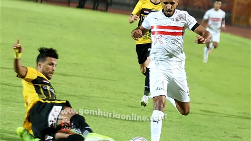 إحالة نجم الزمالك إلى لجنة الانضباط بعد إنذاره في مباراة الإنتاج الحربي