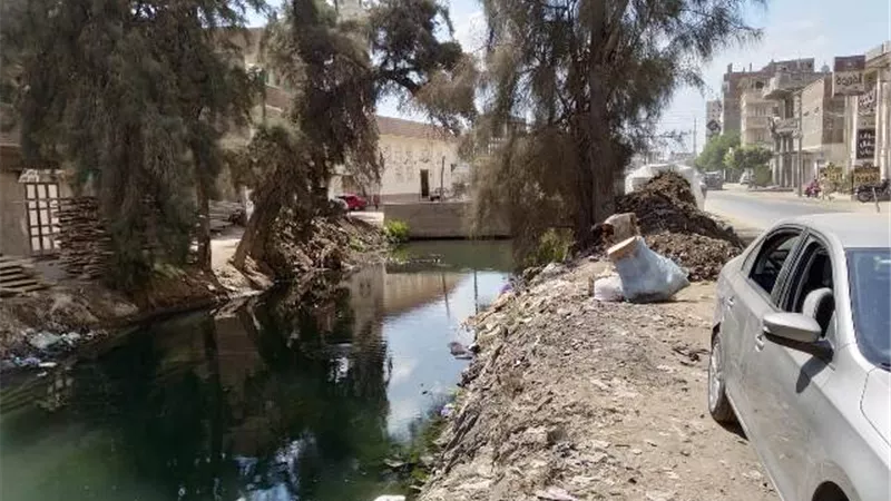 تغطية ترعة الخياطة بدمياط بتكلفة 25 مليون جنيه