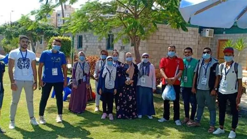 وصول أعضاء برلمان طلائع مصر إلي المدينة الشبابية بالإسكندرية