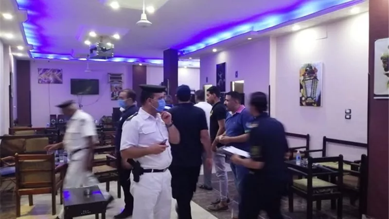 حملة مكبرة على المقاهى والكافيتيريات بمدينة الأقصر