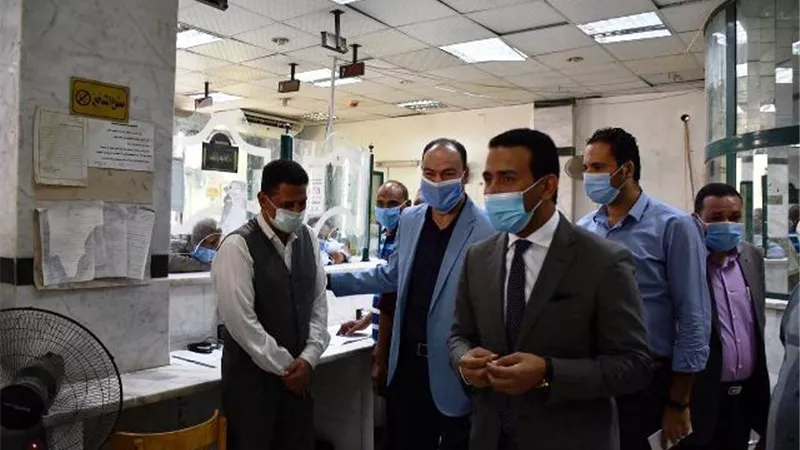 نائب محافظ الفيوم يتفقد المراكز التكنولوجية ويتابع إجراءات التصالح.. بالصور
