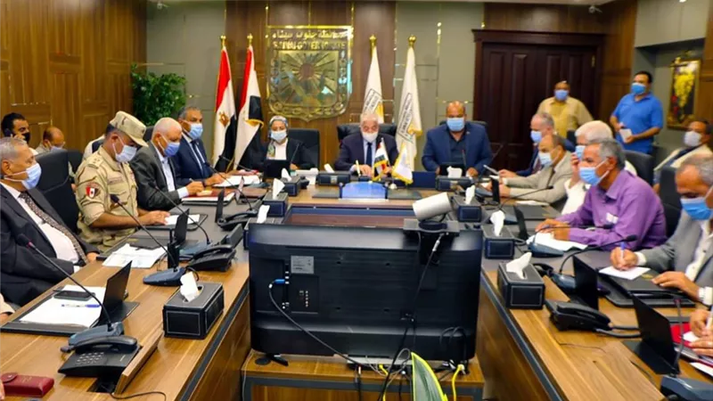 فوده يراس جلسة المجلس التنفيذي