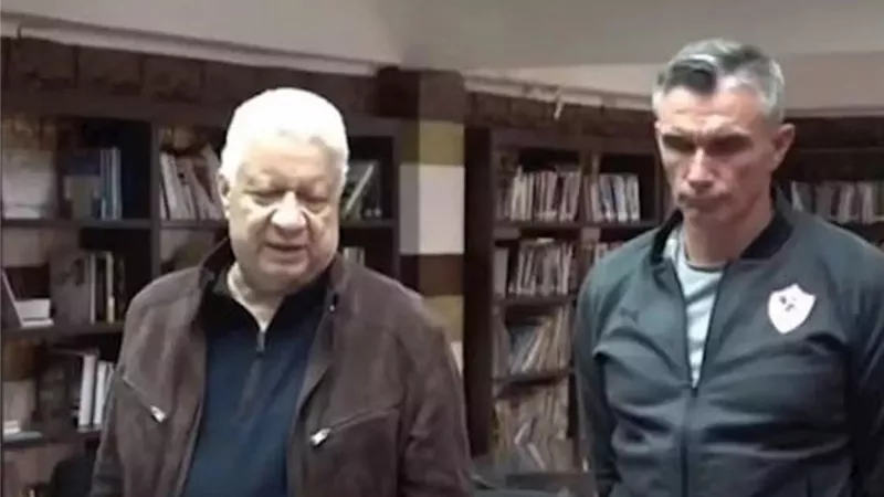 رئيس نادى الزمالك يكشف كواليس رحيل كارتيرون