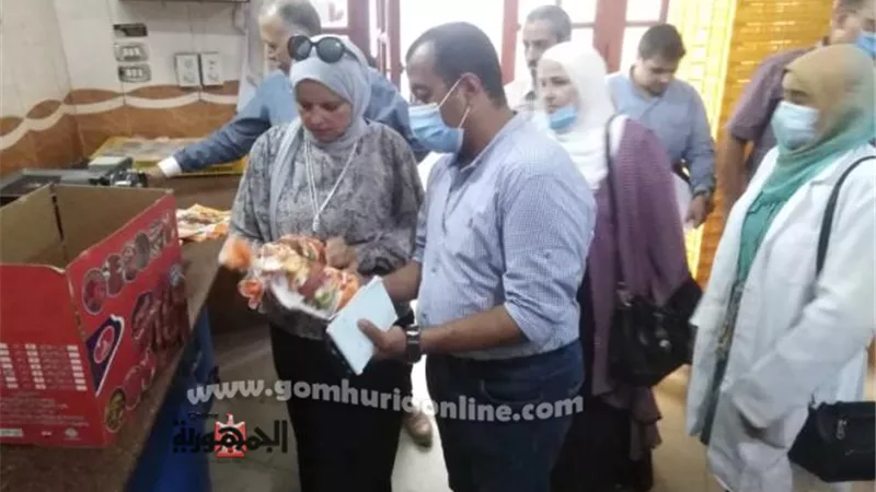 ضبط سلع فاسدة ومخالفات تموينية بحملة تموينية مكبرة بالدقهلية