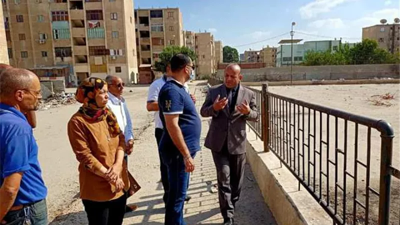 إحياء السوق المتطور بالمنطقة الخامسة في الإسماعيلية .صور