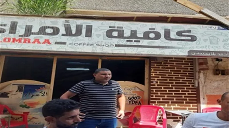 رئيس حى المعصرة يشن حملات مكبرة لرفع الاشغالات بالطريق