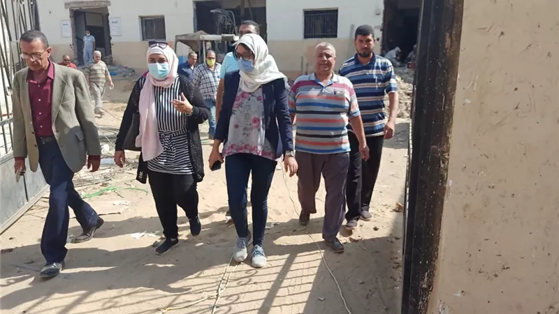 نائب محافظ القليوبية تتفقد مشروعات 