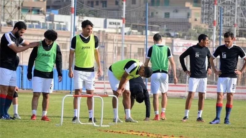 مران قوية للاعبى الزمالك استعداداً لأسوان