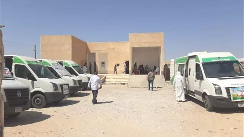قافلة طبية مجانية بوادي مكتب ووادي الندية بأبورديس