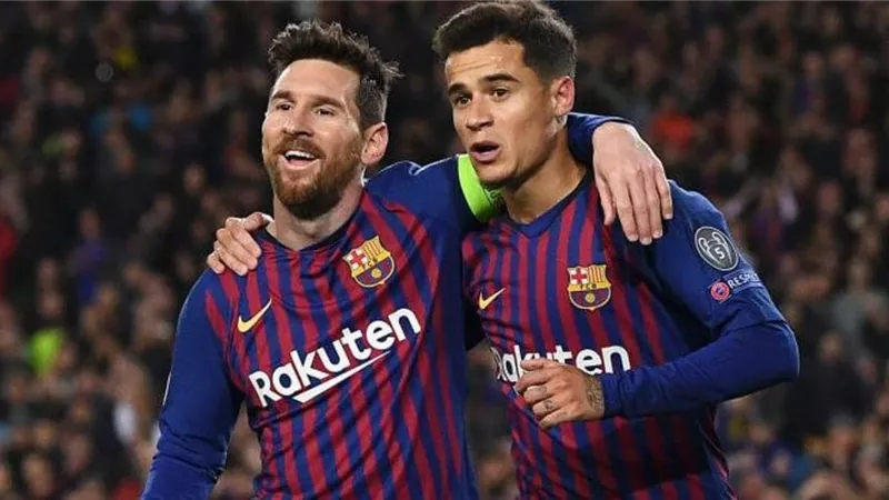 ميسى وكوتينيو يقودان برشلونة للفوز على جيرونا بثلاثية ودية