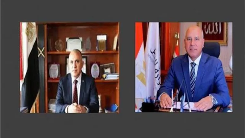 وزيرا النقل والري يبحثان دفع المشروعات المشتركة