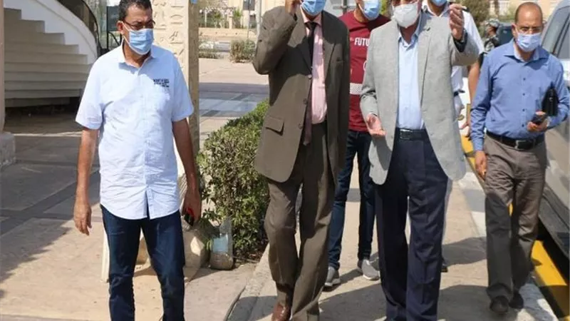 فودة يتفقد اعمال رصف وتوسعة وتجميل امتداد شارع البحر وطريق الفنار بشرم الشيخ