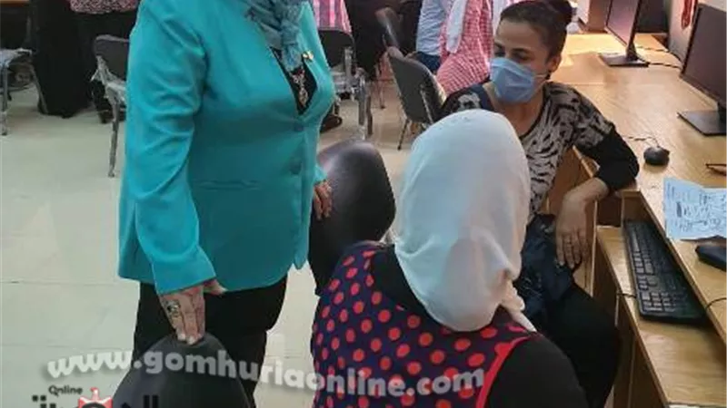 جامعة كفرالشيخ تستقبل طلاب المرحلة الثالثة بمعاملها لتسجيل رغباتهم