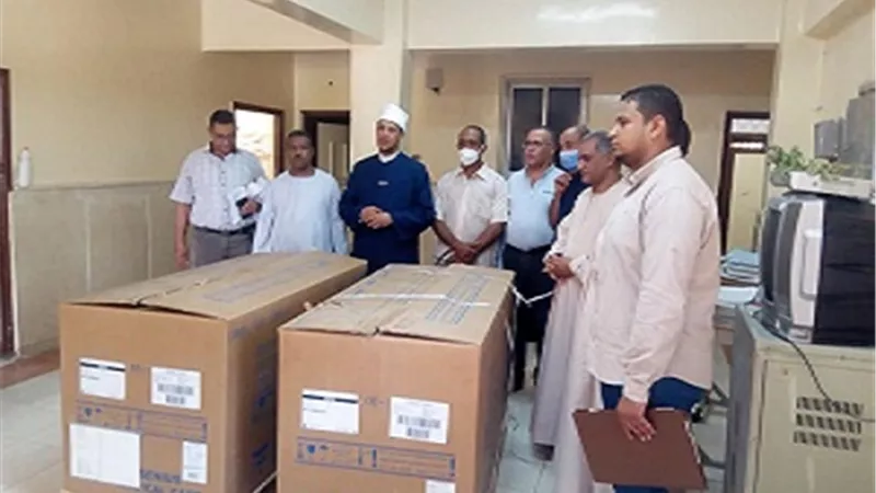 2 جهاز غسيل كلوى لمستشفى نقادة المركزى دعماً من آل المرزوق بدولة الكويت