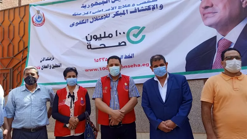 بدء تدشين مبادرة فحص وعلاج الأمراض المزمنة من المساجد الكبري بالمنوفية