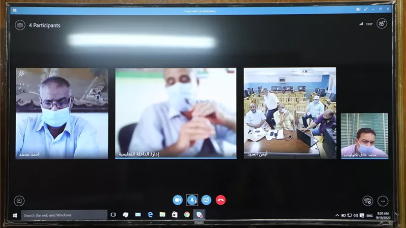 اليوم ٥٥ طالب وطالبة يؤدون إمتحانات الدور الثاني للدبلومات الفنية بالوادى الجديد.صور