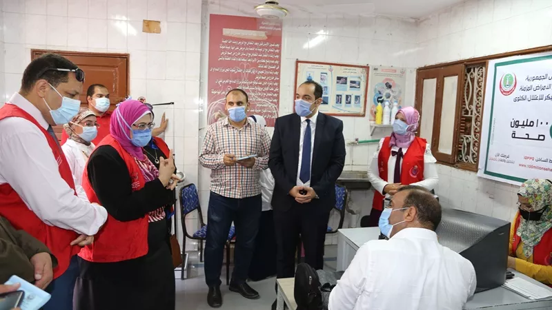 إطلاق فعاليات المبادرة الرئاسية لعلاج الأمراض المزمنة من خلال 619 فرق ثابته ومتحركة تستهدف 940 ألف مواطن بالمنوفية