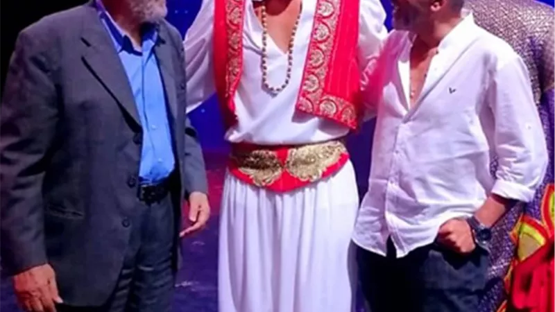 الظهور الأول لعبد الرحمن أبو زهرة بعد أزمته الأخيرة.. صور